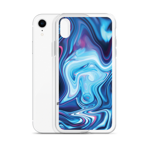 Lucid Blue iPhone Case by Design Express