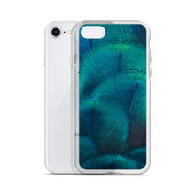Green Blue Peacock iPhone Case by Design Express