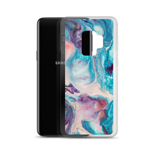 Blue Multicolor Marble Samsung Case by Design Express