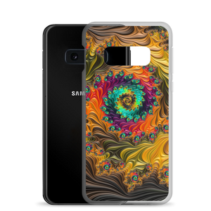 Multicolor Fractal Samsung Case by Design Express