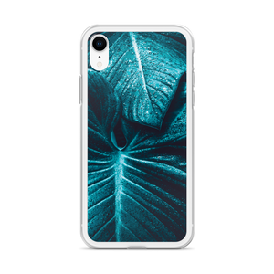Turquoise Leaf iPhone Case by Design Express