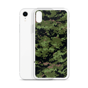 Classic Digital Camouflage Print iPhone Case by Design Express