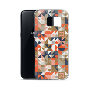 Mid Century Pattern Samsung Case by Design Express