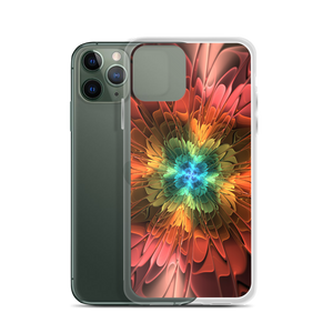 Abstract Flower 03 iPhone Case by Design Express