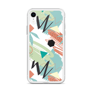 Mix Geometrical Pattern 03 iPhone Case by Design Express