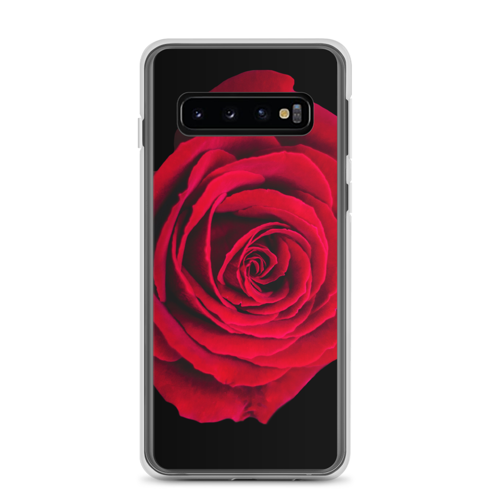 Samsung Galaxy S10 Charming Red Rose Samsung Case by Design Express
