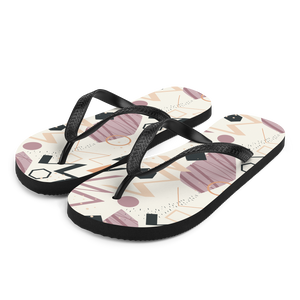 S Mix Geometrical Pattern 02 Flip-Flops by Design Express