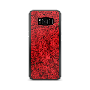 Samsung Galaxy S8 Red Rose Pattern Samsung Case by Design Express