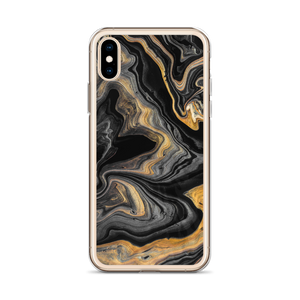 Black Marble iPhone Case by Design Express