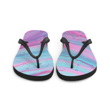 Multicolor Abstract Background Flip-Flops by Design Express