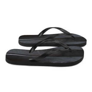 Black Feathers Flip-Flops by Design Express
