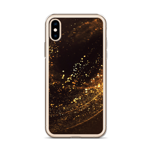 Gold Swirl iPhone Case by Design Express