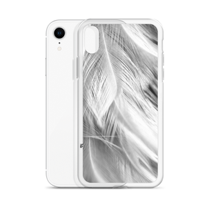 White Feathers iPhone Case by Design Express