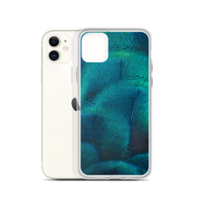 Green Blue Peacock iPhone Case by Design Express