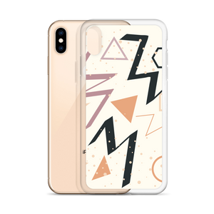 Mix Geometrical Pattern 02 iPhone Case by Design Express