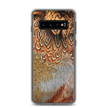 Samsung Galaxy S10 Brown Pheasant Feathers Samsung Case by Design Express