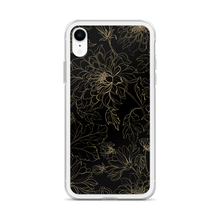 Golden Floral iPhone Case by Design Express