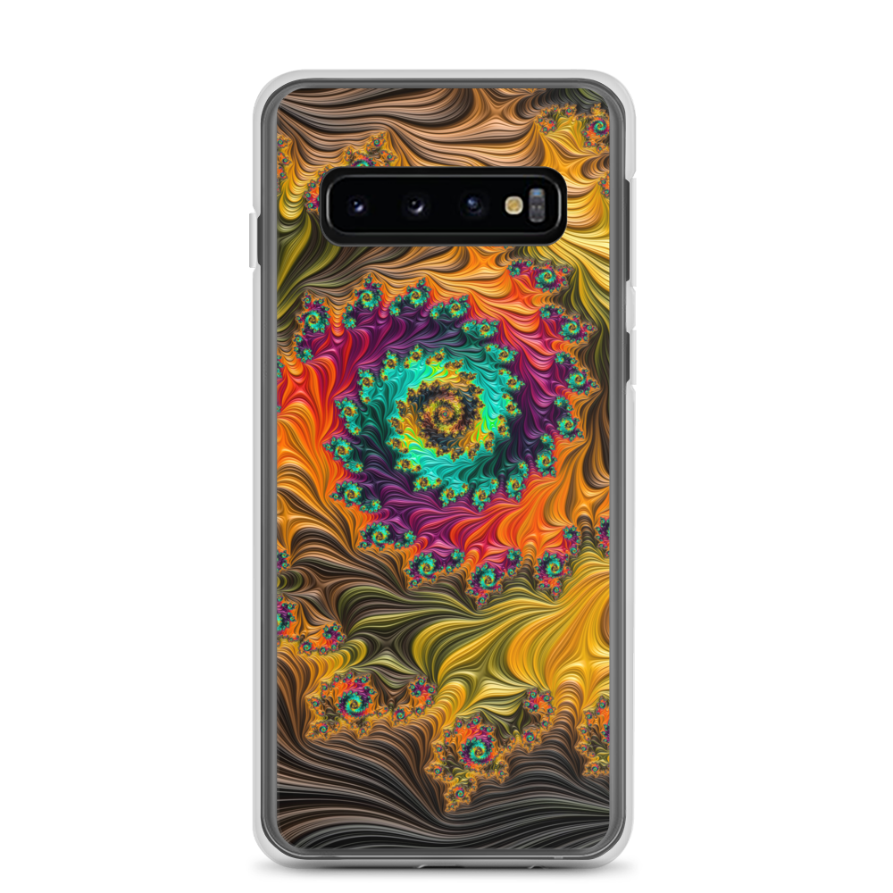 Samsung Galaxy S10 Multicolor Fractal Samsung Case by Design Express