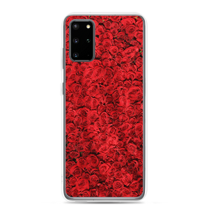 Samsung Galaxy S20 Plus Red Rose Pattern Samsung Case by Design Express