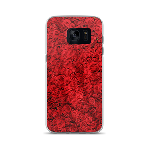 Samsung Galaxy S7 Red Rose Pattern Samsung Case by Design Express