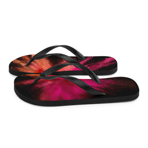 Powder Explosion Flip-Flops by Design Express