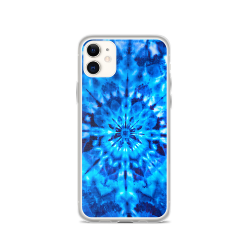 iPhone 11 Psychedelic Blue Mandala iPhone Case by Design Express
