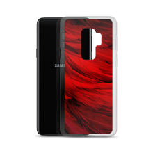 Red Feathers Samsung Case by Design Express