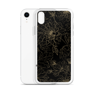 Golden Floral iPhone Case by Design Express