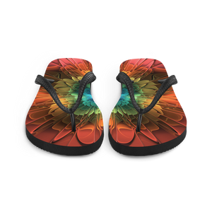 Abstract Flower 03 Flip-Flops by Design Express