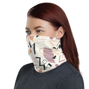 Mix Geometrical Pattern 02 Neck Gaiter Masks by Design Express