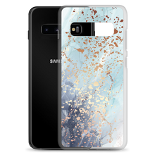 Soft Blue Gold Samsung Case by Design Express