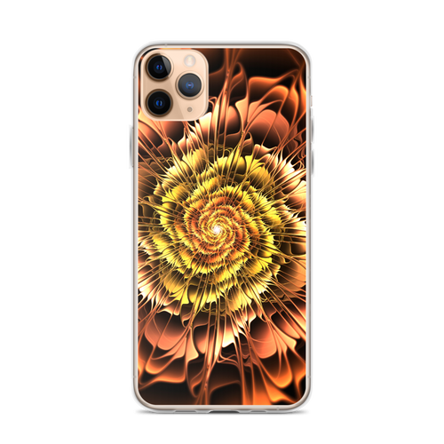 iPhone 11 Pro Max Abstract Flower 01 iPhone Case by Design Express