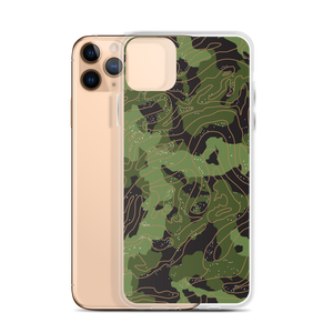 Green Camoline iPhone Case by Design Express