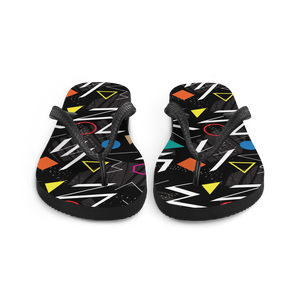 Mix Geometrical Pattern Flip-Flops by Design Express