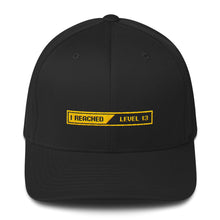Black / S/M I Reached Level 13 Loading Structured Twill Cap by Design Express