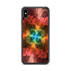iPhone XS Max Abstract Flower 03 iPhone Case by Design Express