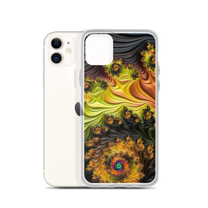 Colourful Fractals iPhone Case by Design Express