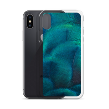 Green Blue Peacock iPhone Case by Design Express