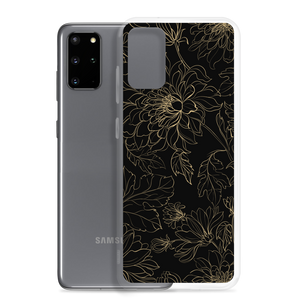 Golden Floral Samsung Case by Design Express