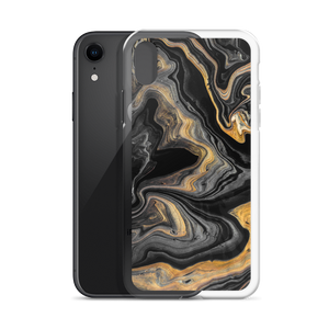 Black Marble iPhone Case by Design Express