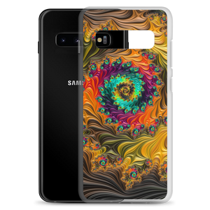 Multicolor Fractal Samsung Case by Design Express