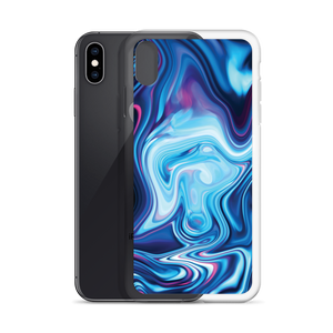 Lucid Blue iPhone Case by Design Express