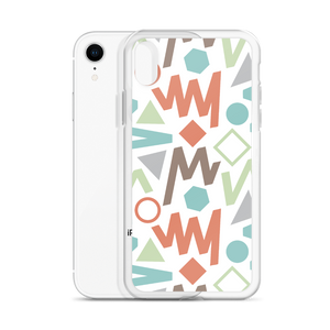 Soft Geometrical Pattern 02 iPhone Case by Design Express