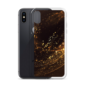 Gold Swirl iPhone Case by Design Express