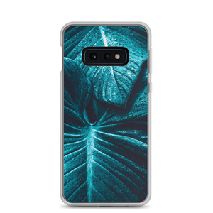 Samsung Galaxy S10e Turquoise Leaf Samsung Case by Design Express