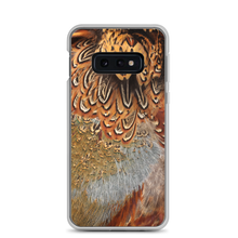 Samsung Galaxy S10e Brown Pheasant Feathers Samsung Case by Design Express
