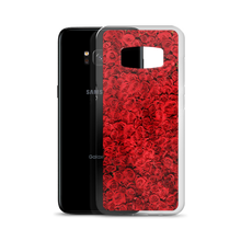 Red Rose Pattern Samsung Case by Design Express