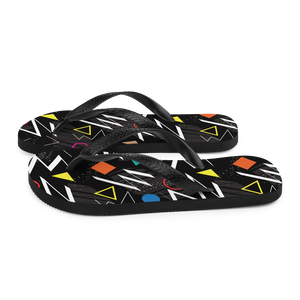 Mix Geometrical Pattern Flip-Flops by Design Express