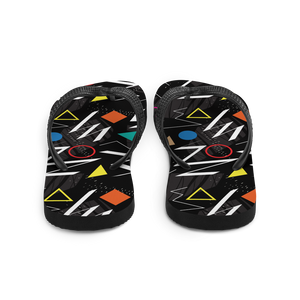 Mix Geometrical Pattern Flip-Flops by Design Express