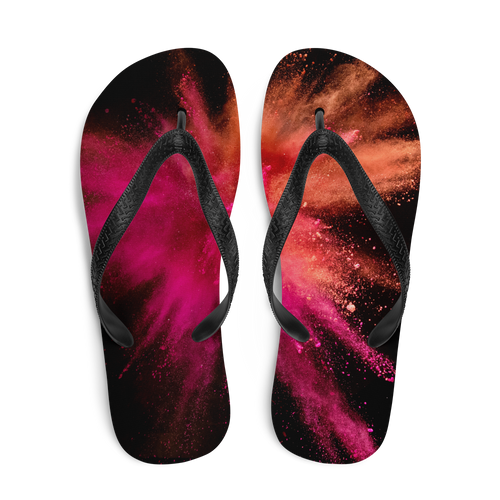 Powder Explosion Flip-Flops by Design Express